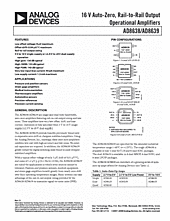 DataSheet AD8639 pdf